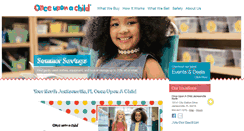 Desktop Screenshot of onceuponachildjaxnorth.com